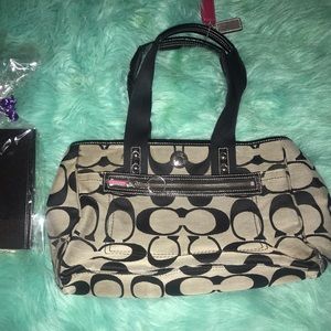 Black Coach purse 👛